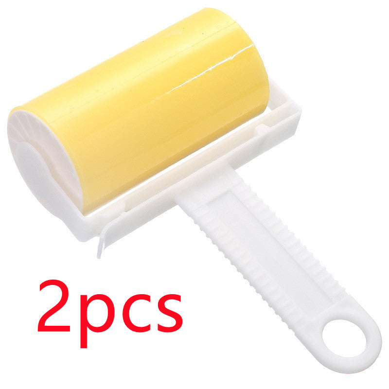 Sticky Hair Roller Washable Roller Clothes Dust Removal Non-Tearable Clothes Hair Remover Hair Removal Device