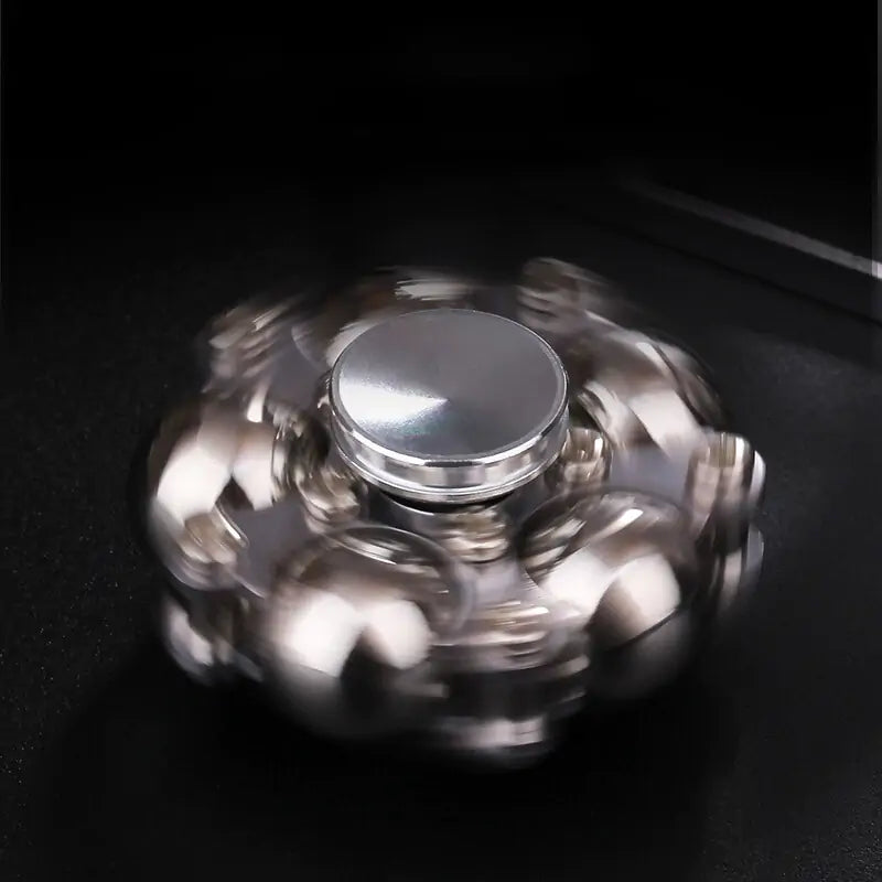 Giróscopo Fidget de Metal - Alivio del Estrés con Estilo Moderno..