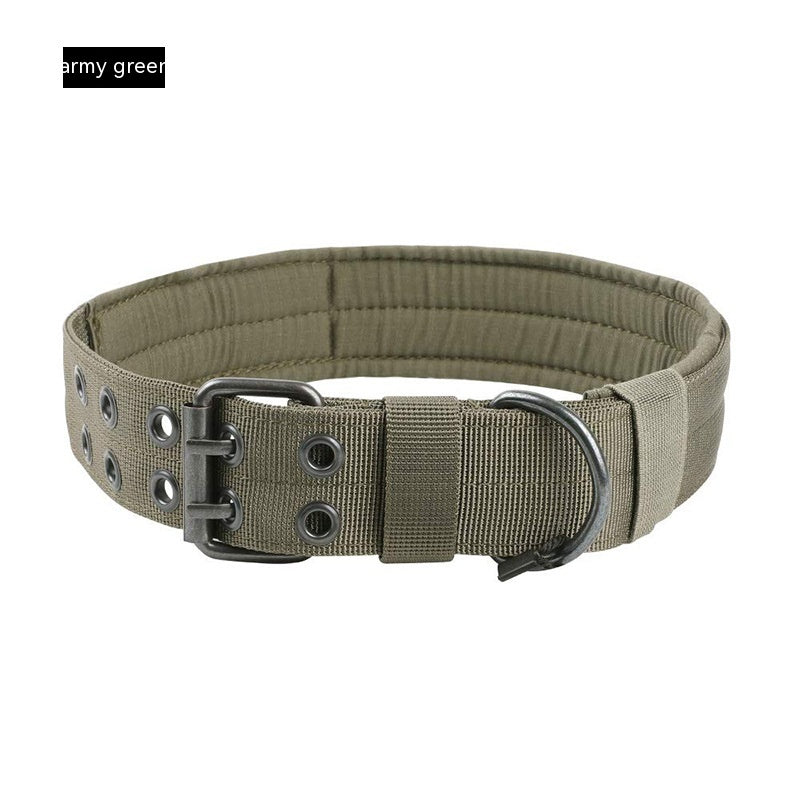 Medium Large Dog Collar Outdoor Tactics Nylon Collar
