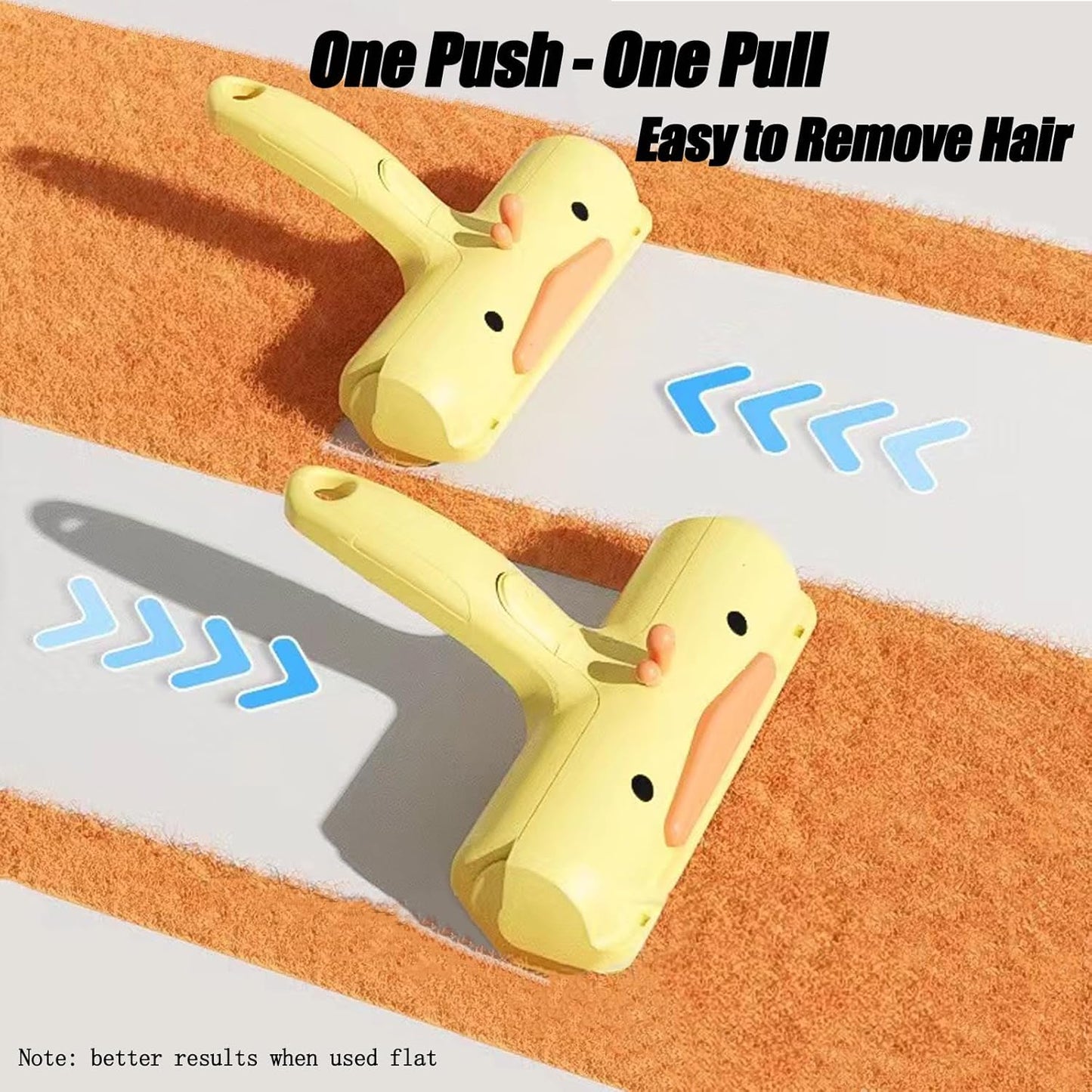 Pet Hair Remover Reusable Cat And Dog Hair Remover For Furniture Sofa Or Bedding Portable Multi-surface Lint Roller And Fur Removal Tool Animal Two-way Hair Remover